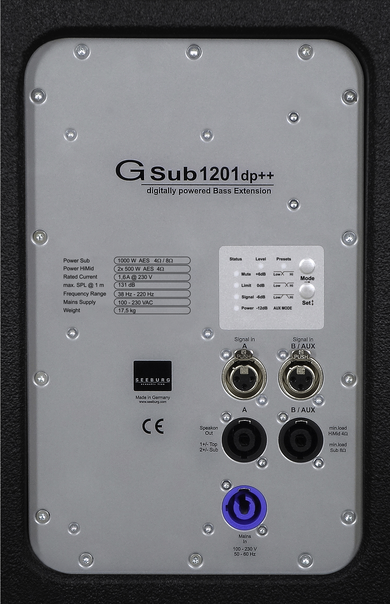 Seeburg Acoustic Line G Sub 1201 dp+ Lautsprecher